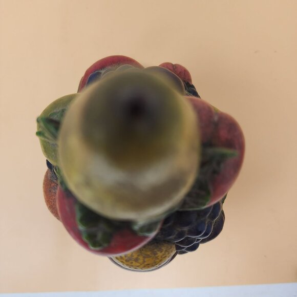 Vintage Ceramic Fruit Topiary Decor Majolica Style Centerpiece - Picture 5 of 10